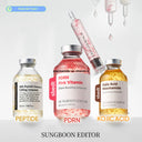 Kojic Acid Niacinamide vs PDRN vs Peptide: Sungboon Editor Hometox Trio