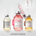 Sungboon Editor Three Ampoules - Peptide, PDRN, Kojic Acid