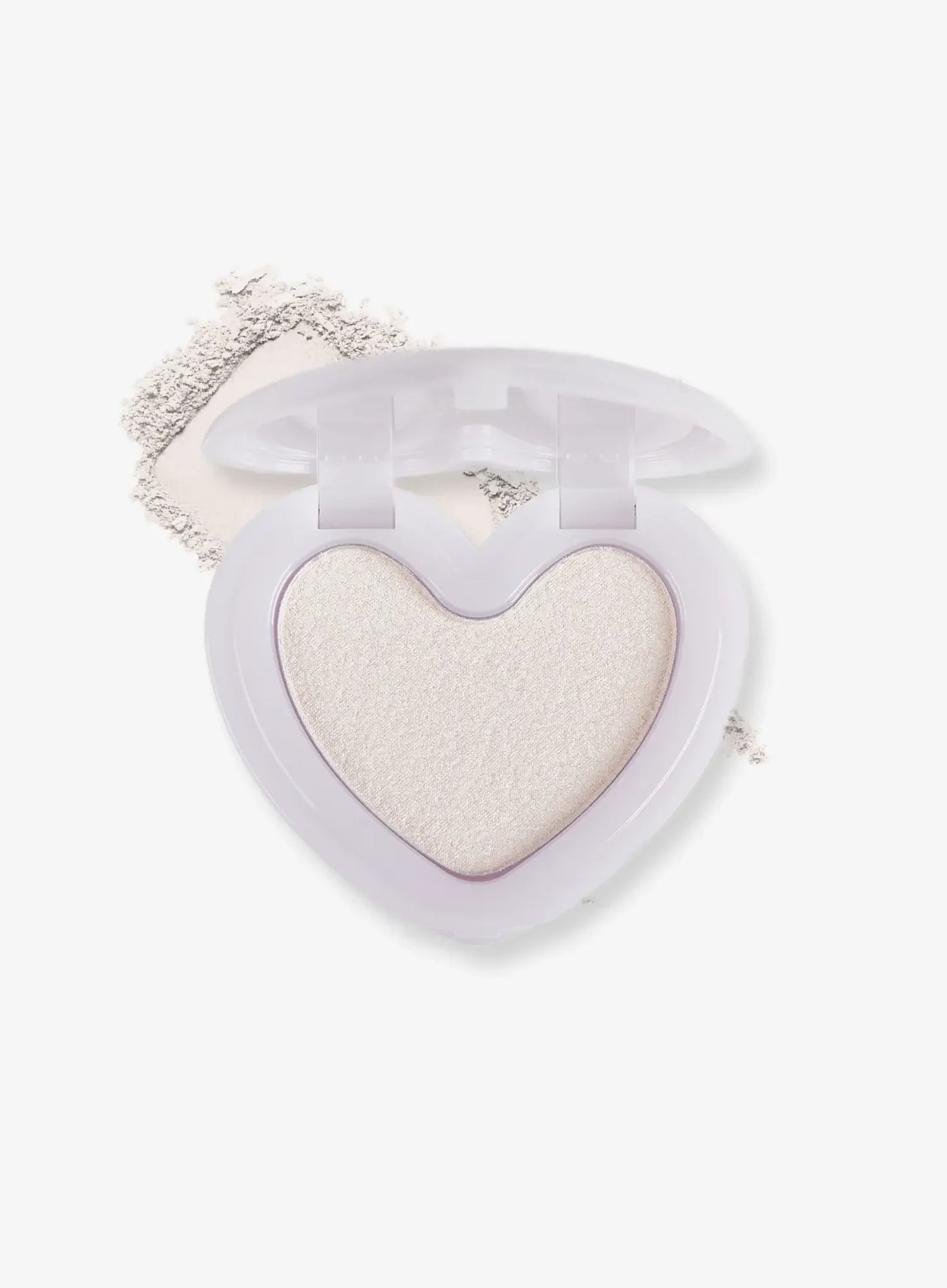 Sheer luminizing glow veil patted onto cheekbone for wet-skin K-beauty base under iridescent eye look