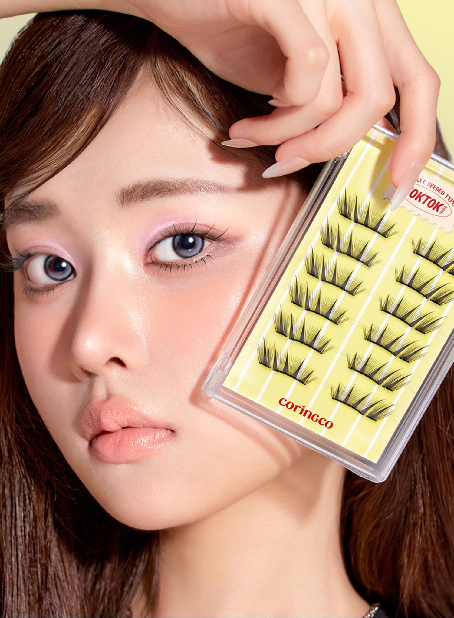 TOKTOKHARA No Glue Half Eyelash (24pcs)