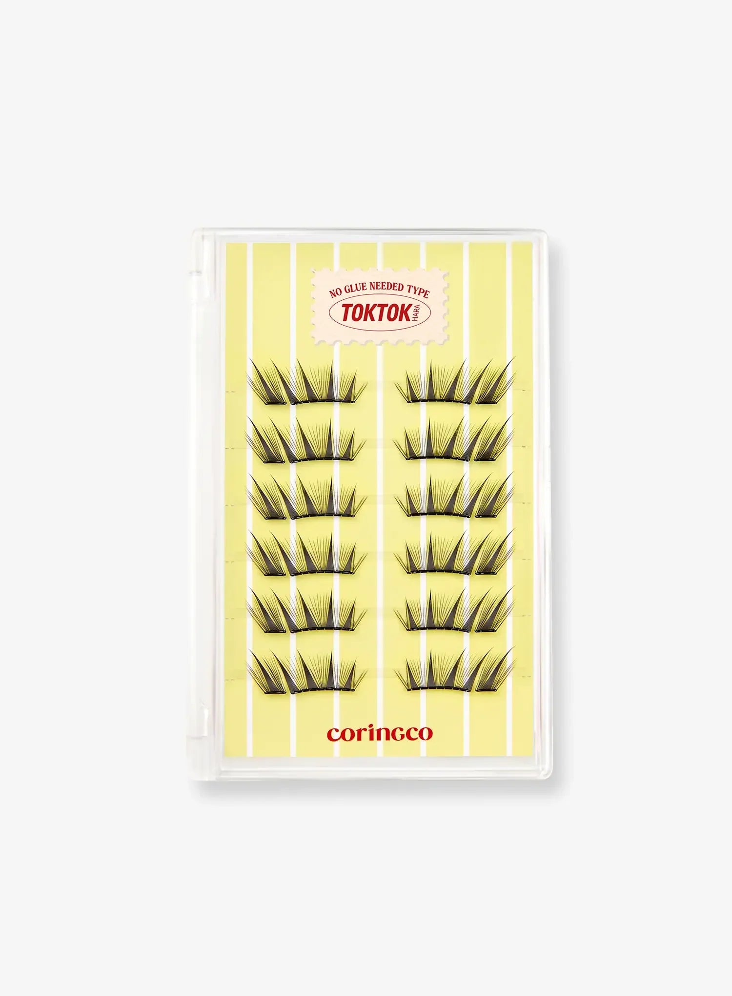 TOKTOKHARA No Glue Half Eyelash (24pcs)