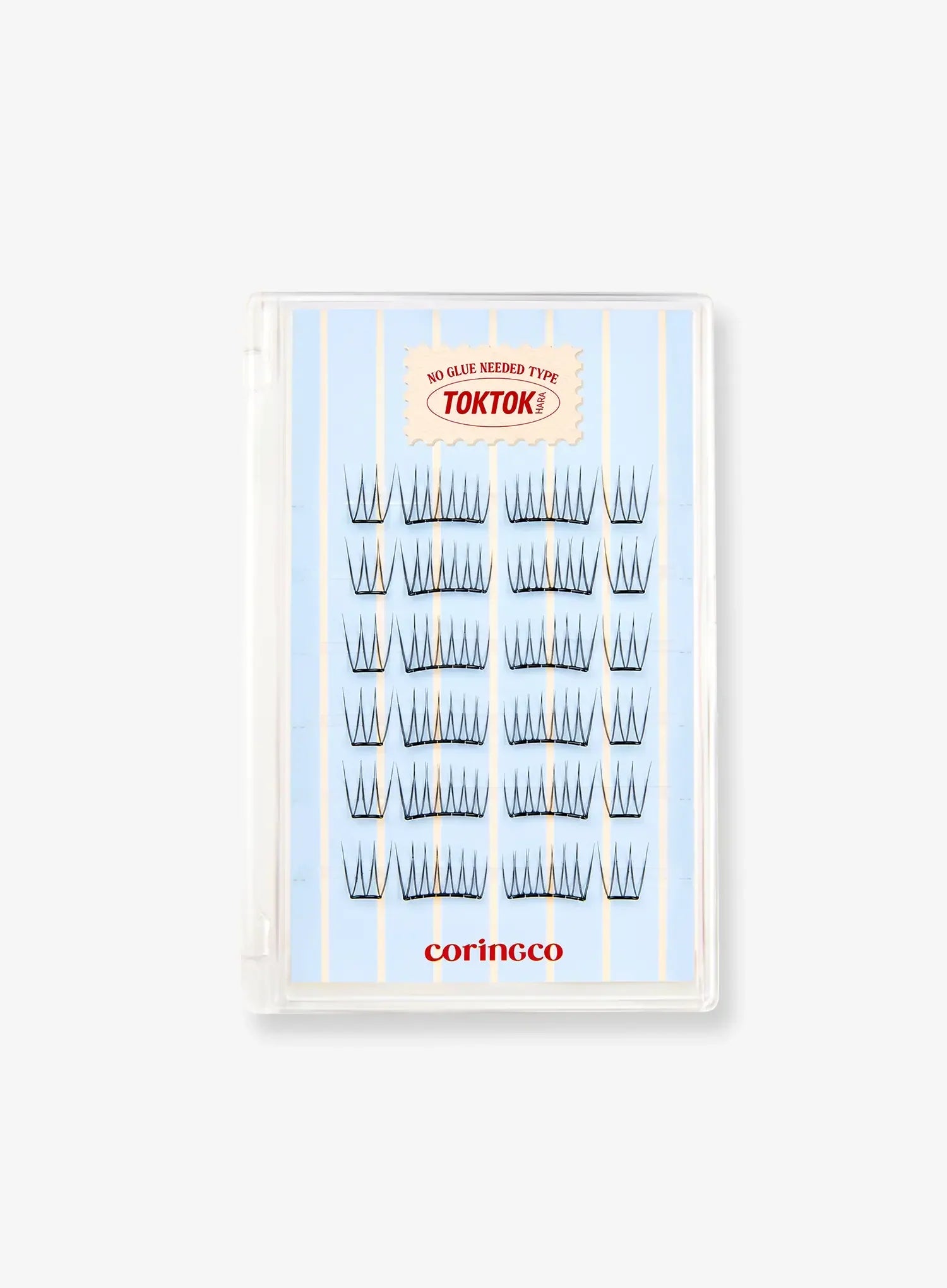 TOKTOKHARA No Glue Half Eyelash (24pcs)