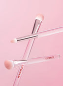 Pink Pocket Eye Brush Set