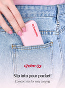 Pink Pocket Eye Brush Set