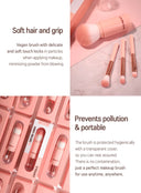 Cotton Candy Capsule Brush Set 4pcs (80g)