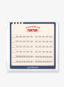 TOKTOKHARA No Glue Eyelash - Under Pop (60pcs)