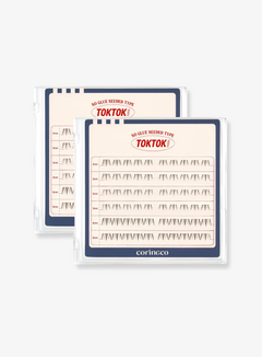 TOKTOKHARA No Glue Eyelash - Under Pop Duo Set (60pcs*2ea)