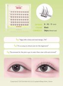 TOKTOKHARA No Glue Eyelash – Light (54pcs)