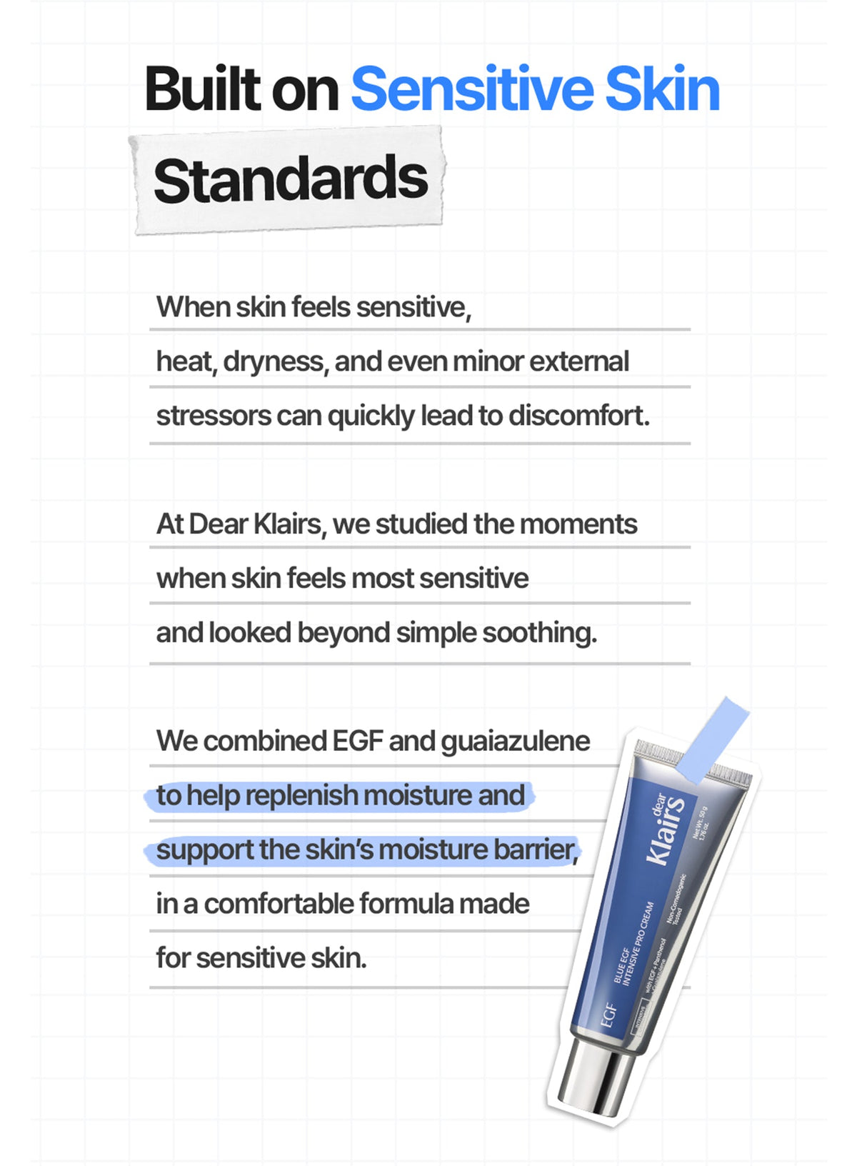 Blue EGF Intensive Pro Cream (50g)