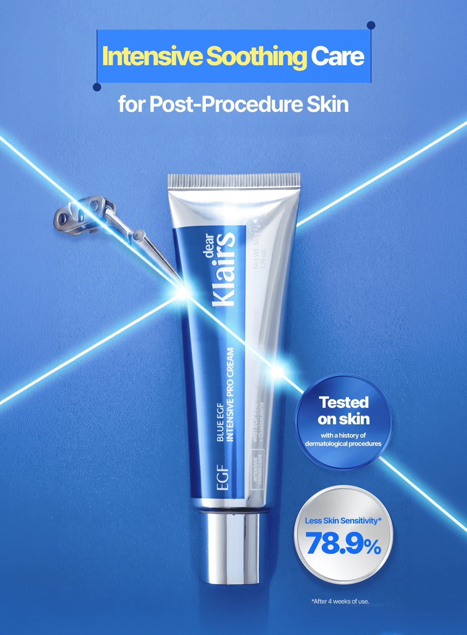 Blue EGF Intensive Pro Cream (50g)