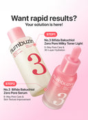 No.3 Bifida Bakuchiol Zero Pore Milky Toner Light (200ml)