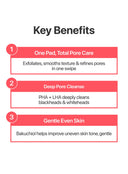 No.3 Bifida Bakuchiol Exfoliating Toner Pads (190 ml / 70 pads)