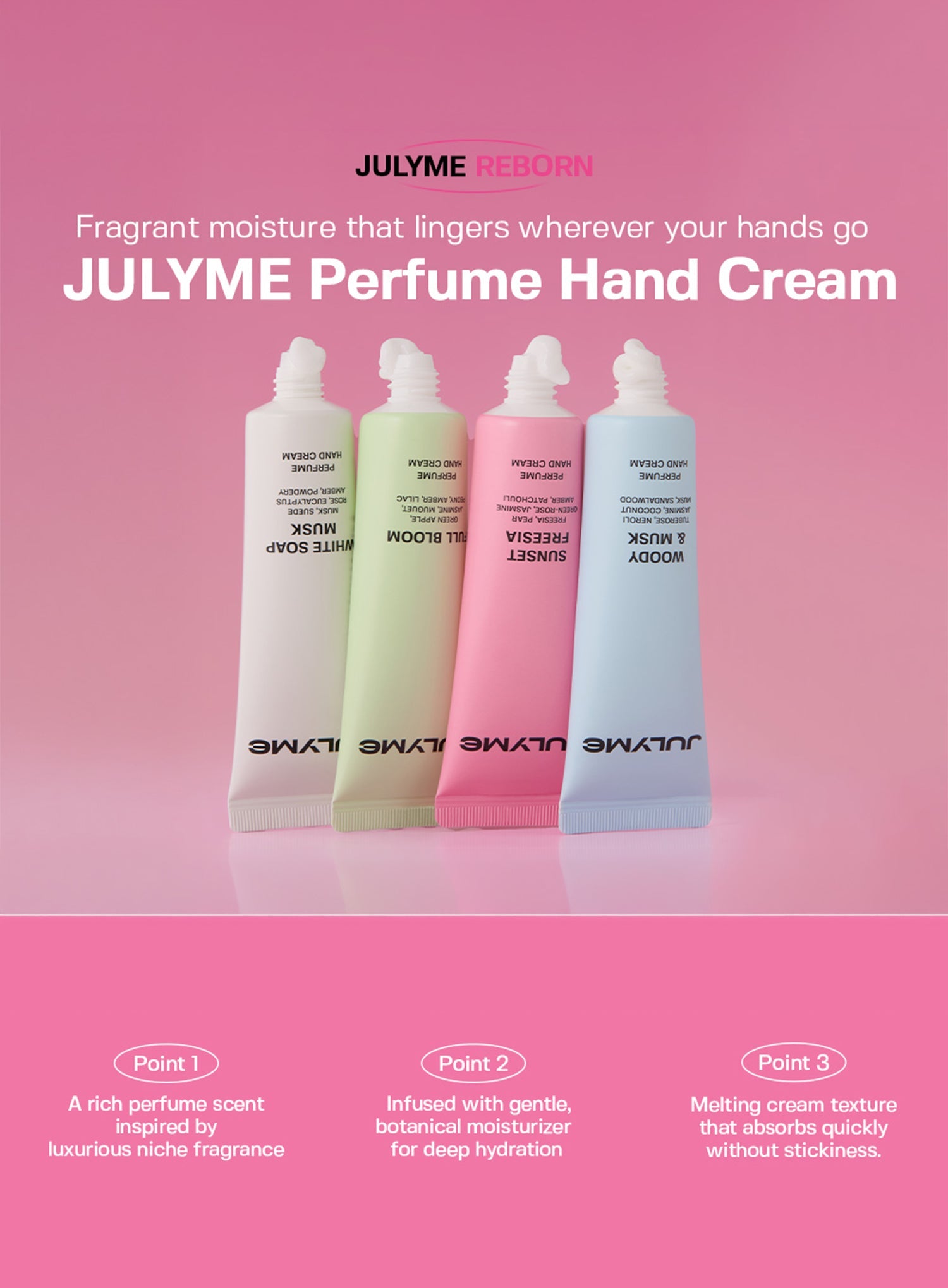 Perfume Hand Cream White Soap Musk (30ml)