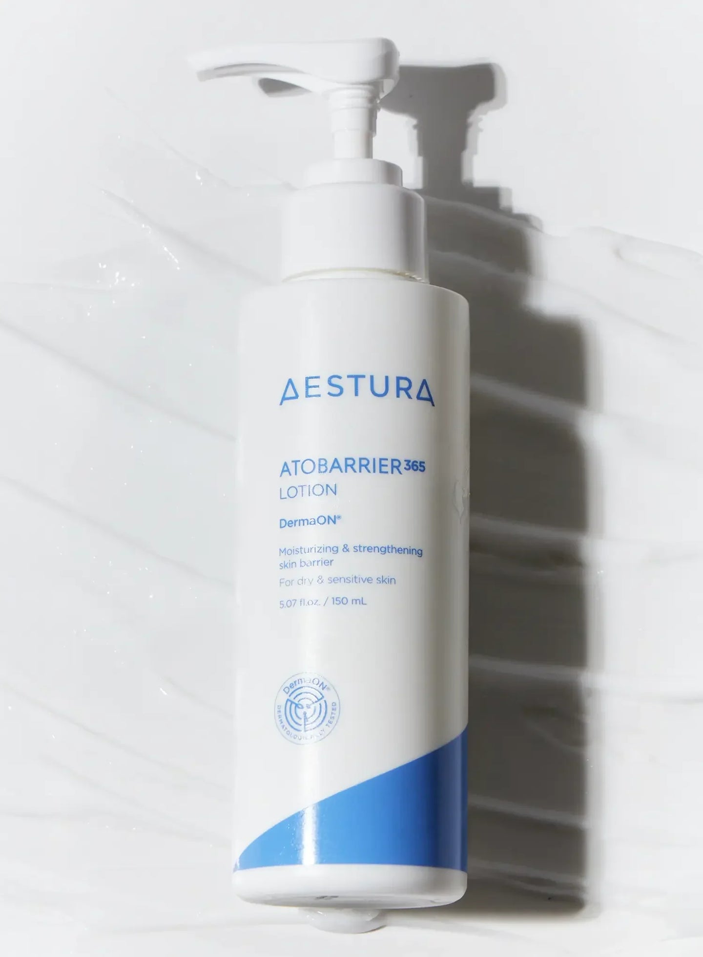 Aestura Atobarrier 365 Lotion bottle — ceramide K-beauty moisturizer for sensitive skin