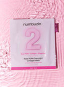No.2 Rose PDRN Overnight Collagen Mask 10 Set (1ea*10ea)