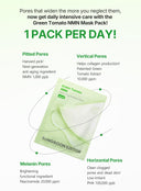 Green Tomato NMN Pore Minimizing Ampoule Mask (1ea, 23g)