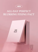 milktouch Blurring Fixing Pact & Glow Effect Liquid Highlighter Duo Set (10g, 4g) [+GIFT] Mini Tint Keyring