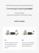 Water Solution Travel Shower Compact Adapter (1ea)
