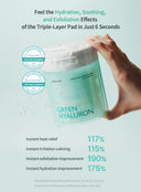 Hedera Helix Green Hyaluron 6s Soothing Pad (60pcs)