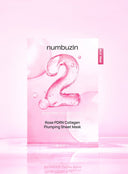 No.2 Rose PDRN Collagen Plumping Sheet Mask 10 Set (1ea / 33ml)*10ea