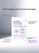 Collagen EGF Peptide Sheet Mask (25ml, 1ea)