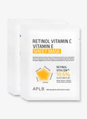Retinol Vitamin C Vitamin E Sheet Mask Set (25ml * 10ea)