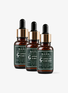 Glycolic Acid 10% Overnight Exfoliating Serum Trio Set (30ml*3ea) (G)