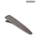 classic-metal-hair-clip-io430 / Dark gray
