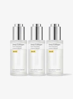 Deep Collagen Power Boosting Cream In Serum Trio Set (30ml*3ea)