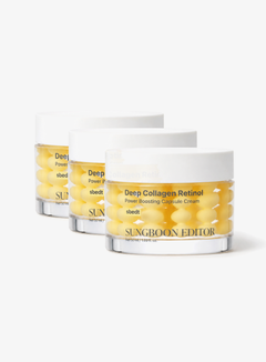 Deep Collagen Retinol Power Boosting Capsule Cream Trio Set (50ml*3ea)