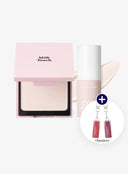 milktouch Blurring Fixing Pact & Glow Effect Liquid Highlighter Duo Set (10g, 4g) [+GIFT] Mini Tint Keyring
