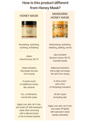 Mandarin Honey Mask Trio Set (120g*3ea)