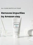 All Clean White Clay Foam (150g)