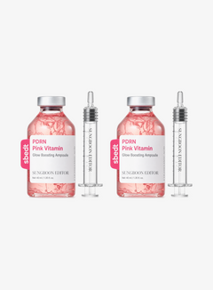 PDRN Pink Vitamin Glow Boosting Ampoule Duo Set (40ml*2ea)
