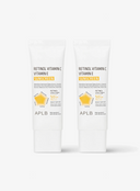 Retinol Vitamin C Vitamin E Sunscreen (SPF50+ PA++++) Duo Set (40ml*2ea)