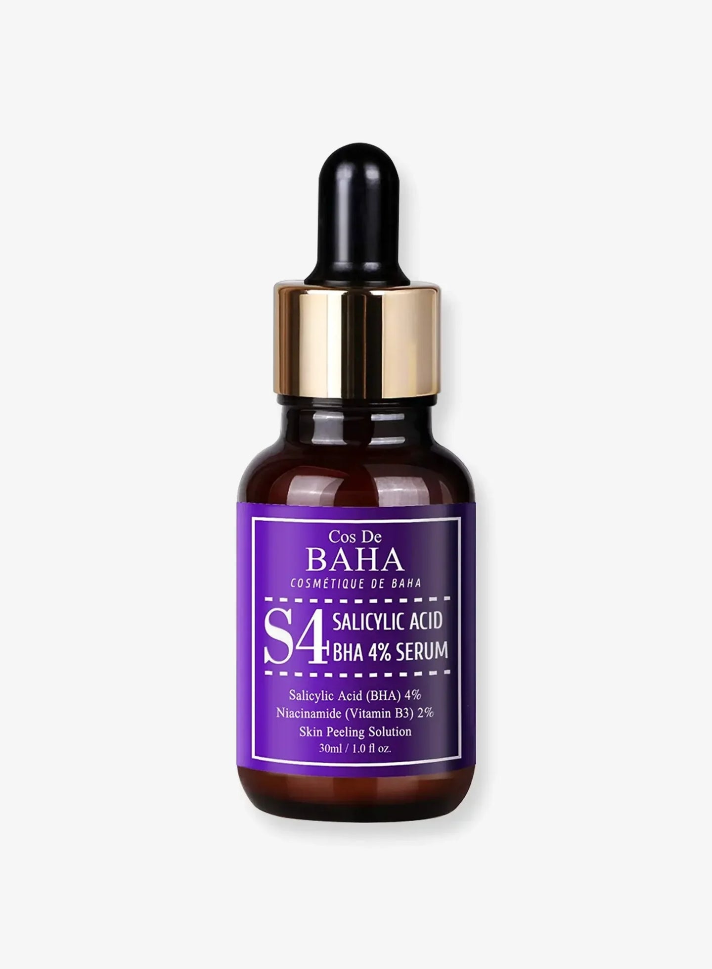 CosDeBAHA Salicylic Acid 4 percent serum for 2 to 3 night per week K-beauty BHA treatment