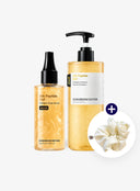 Sungboon Editor Silk Peptide EGF Collagen Shampoo & Scalp Serum Duo Set (400ml + 75ml) [+GIFT] HAIR SCRUNCHIE
