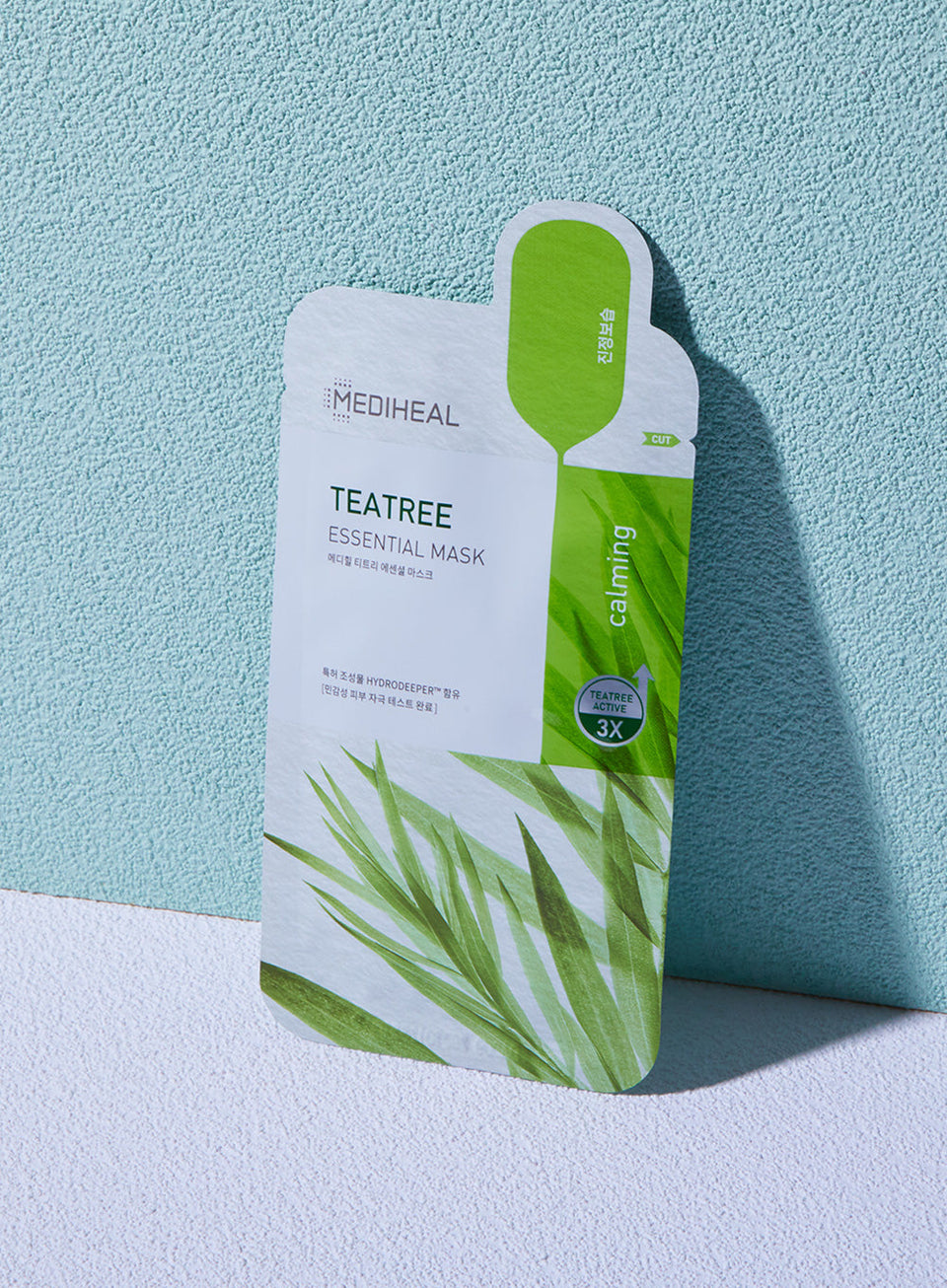 Mediheal Tea Tree Essential Face Mask for K-beauty acne calming and barrier reset