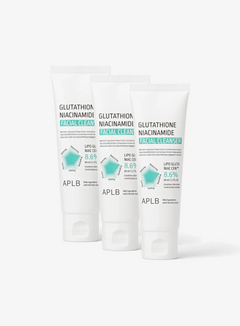 Glutathione Niacinamide Facial Cleanser Trio Set (80ml*3ea)