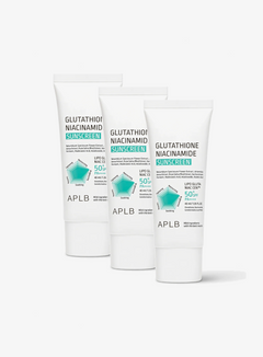 Glutathione Niacinamide Sunscreen (SPF50+ PA++++) Trio Set (40ml*3ea)