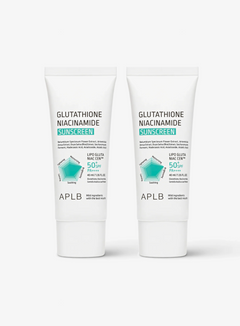 Glutathione Niacinamide Sunscreen (SPF50+ PA++++) Duo Set (40ml*2ea)