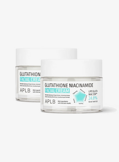 Glutathione Niacinamide Facial Cream Duo Set (55ml*2ea)