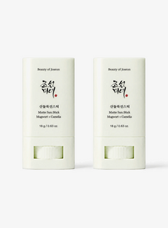 Matte Sun Stick : Mugwort + Camelia Duo Set (18g*2ea)