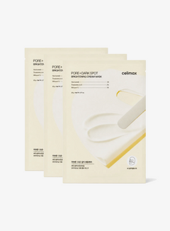 Pore+Dark Spot Brightening Cream Mask Trio Set (20g*3ea)