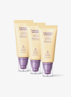 Black Rice Moisture Airyfit Daily Sunscreen (SPF50+/PA++++) Trio Set (50ml*3ea)