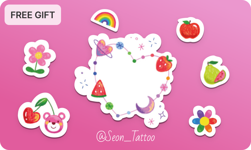Milktouch: Free Tattoo Sticker