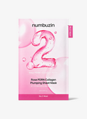 No.2 Rose PDRN Collagen Plumping Sheet Mask (1ea / 33ml)
