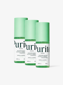 Wonder Releaf Centella Serum Unscented Trio Set (60ml*3ea)