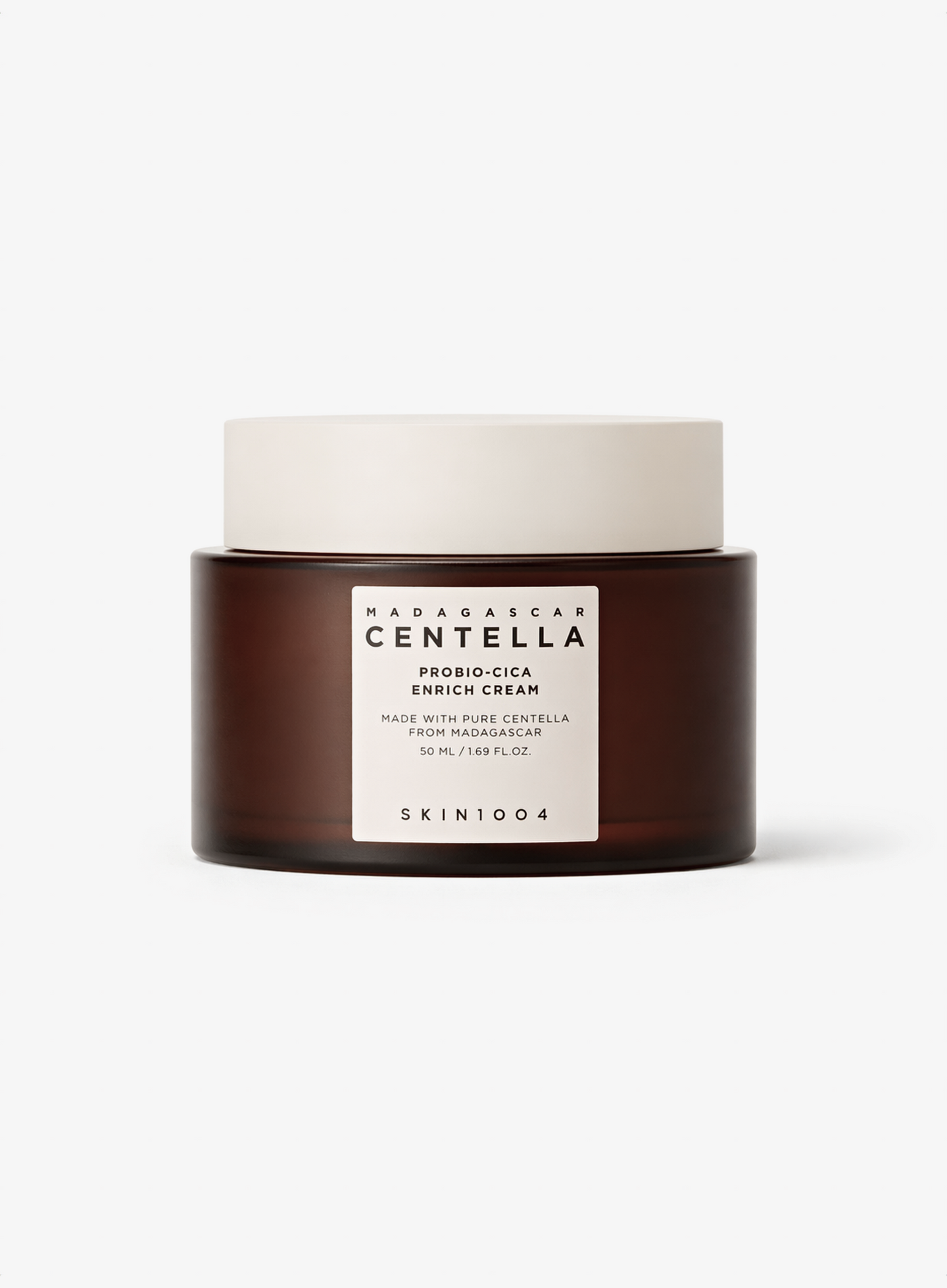 Probiotic centella cream moisturizer for acne-prone K-beauty skincare