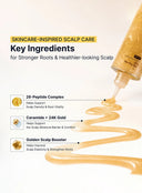 Sungboon Editor Silk Peptide EGF Collagen Shampoo, Treatment & Scalp Serum Trio Set (400ml + 250ml + 75ml) [+GIFT] HAIR SCRUNCHIE